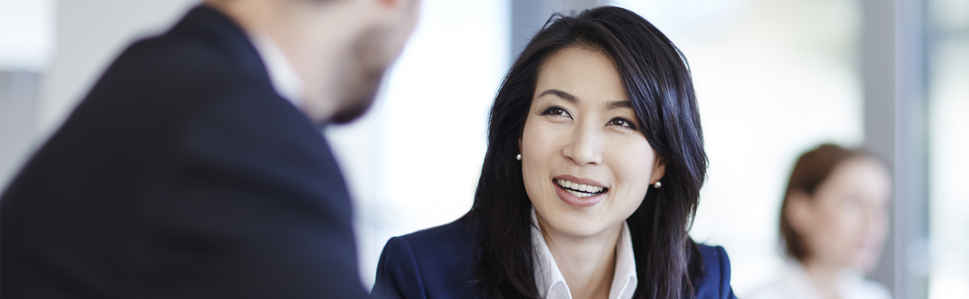 businesswoman in office